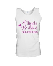 This Girl Is All About Reins And Manes Unisex Tank tile