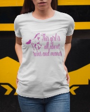 This Girl Is All About Reins And Manes Ladies T-Shirt apparel-ladies-t-shirt-lifestyle-04