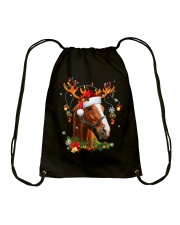 Merry Horsemas Drawstring Bag tile