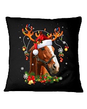 Merry Horsemas Square Pillowcase tile