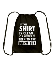If This Shirt Is Clean Drawstring Bag tile