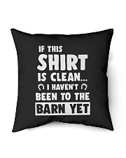 If This Shirt Is Clean Indoor Pillow tile