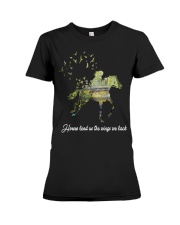 Horses Lend Us The Wings We Lack Premium Fit Ladies Tee tile