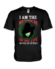 I'm The Most Powerful Tool in My Life V-Neck T-Shirt tile