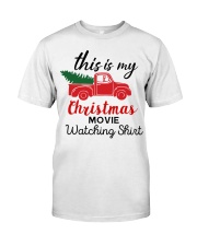 This Is My Christmas Movie Watching Shirt Classic T-Shirt front