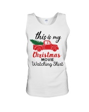 This Is My Christmas Movie Watching Shirt Unisex Tank tile