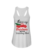 This Is My Christmas Movie Watching Shirt Ladies Flowy Tank tile