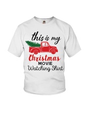 This Is My Christmas Movie Watching Shirt Youth T-Shirt tile