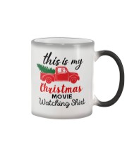 This Is My Christmas Movie Watching Shirt Color Changing Mug tile