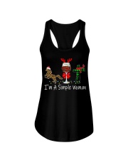Im A Simple Woman Ladies Flowy Tank tile