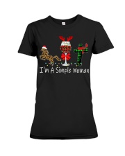 Im A Simple Woman Premium Fit Ladies Tee tile