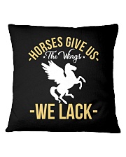 Horses Give Us Square Pillowcase tile