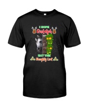 I Hope Rudolph Eat The Naughty List Premium Fit Mens Tee tile