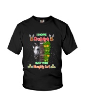 I Hope Rudolph Eat The Naughty List Youth T-Shirt tile