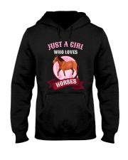 Just A Girl Who Loves Horses Hooded Sweatshirt tile