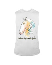 When We Hug We Melt Together Sleeveless Tee tile