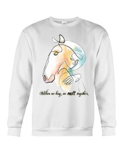 When We Hug We Melt Together Crewneck Sweatshirt tile