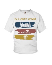 Im A Simple Woman Youth T-Shirt tile
