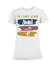 Im A Simple Woman Premium Fit Ladies Tee tile