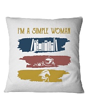 Im A Simple Woman Square Pillowcase tile