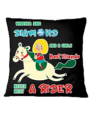 Whoever Said Diamond Are A Girl Square Pillowcase tile