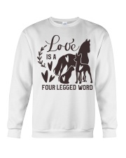 Love Is A Four Legged Word Crewneck Sweatshirt tile
