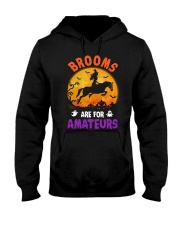 Brooms Are For Amateurs Hooded Sweatshirt tile