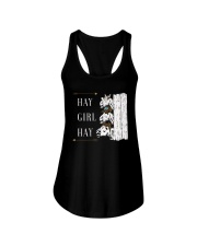 Hay girl hay Ladies Flowy Tank tile