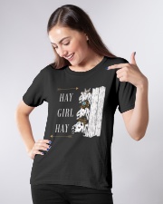 Hay girl hay Ladies T-Shirt apparel-ladies-t-shirt-lifestyle-front-09