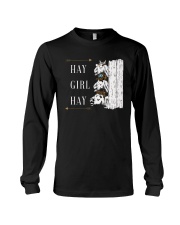 Hay girl hay Long Sleeve Tee tile