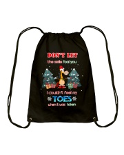 Dont Let The Smile Fool You Drawstring Bag tile
