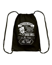 It Brings The Soul Drawstring Bag tile