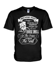 It Brings The Soul V-Neck T-Shirt tile