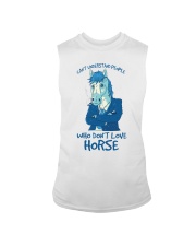Can't understand people who don't love horse Sleeveless Tee tile