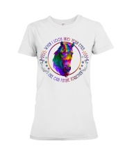 When I Look Into Your Eyes Premium Fit Ladies Tee tile