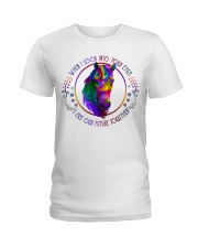 When I Look Into Your Eyes Ladies T-Shirt front
