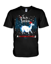 Tis The Season Let The Overeating Begin V-Neck T-Shirt tile