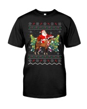 Santa Riding A Horse Premium Fit Mens Tee tile