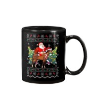 Santa Riding A Horse Mug tile