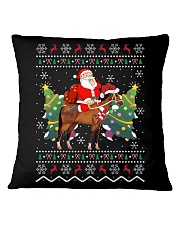Santa Riding A Horse Square Pillowcase tile
