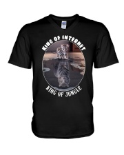King Of Internet V-Neck T-Shirt tile