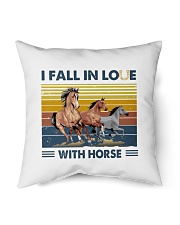 I fall in loue with horse Indoor Pillow tile