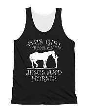 Horsing Shirt For Horse Lovers All-Over Unisex Tank tile