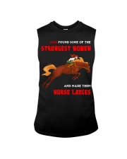 God Found Some Of The Strongest Women Sleeveless Tee tile