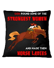 God Found Some Of The Strongest Women Square Pillowcase tile