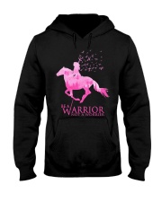 Be A Warrior Not A Worrier Hooded Sweatshirt tile