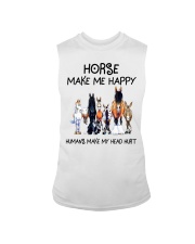 Horse Make Me Happy Sleeveless Tee tile