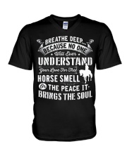 Horse Levers V-Neck T-Shirt tile