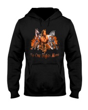 No One Fights Alone Hooded Sweatshirt tile