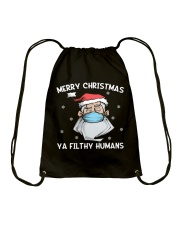 Ya Filthy Humans Drawstring Bag tile